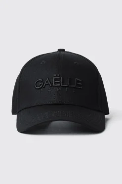 Cappelli^Gaëlle Cappello con visiera e logo ricamato • - Paris Nero