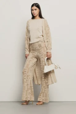 Maglieria|Abiti^Gaëlle Cardigan lungo in maglia lurex • - Paris Deserto
