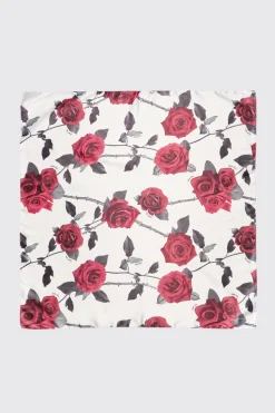 Foulard^Gaëlle Foulard stampato allover • - Paris Rosso