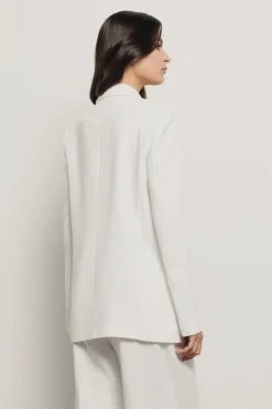 Giacche & Gilet^Gaëlle Giacca monopetto con applicazione morsetto • - Paris Bianco