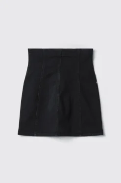Gonne & Shorts|Denim^Gaëlle Gonna con corpetto in denim • - Paris Nero