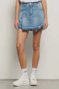 Gonne & Shorts|Denim^Gaëlle Gonna in denim • - Paris Blu