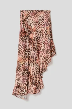 Gonne & Shorts^Gaëlle Gonna midi asimmetrica con balze • - Paris Macula multicolor