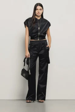 Borse A Mano|Borse Mini^Gaëlle Mini shoulder strap con double g a girello • - Paris Nero