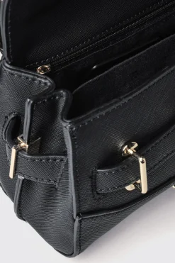 Borse A Mano|Borse Mini^Gaëlle Mini shoulder strap con logo e applicazione g in metallo • - Paris Nero