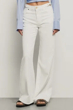 Pantaloni & Leggings^Gaëlle Pantalone boy palazzo • - Paris Bianco