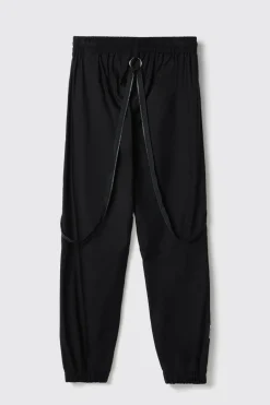 Pantaloni^Gaëlle Pantalone cargo in nylon • - Paris Nero