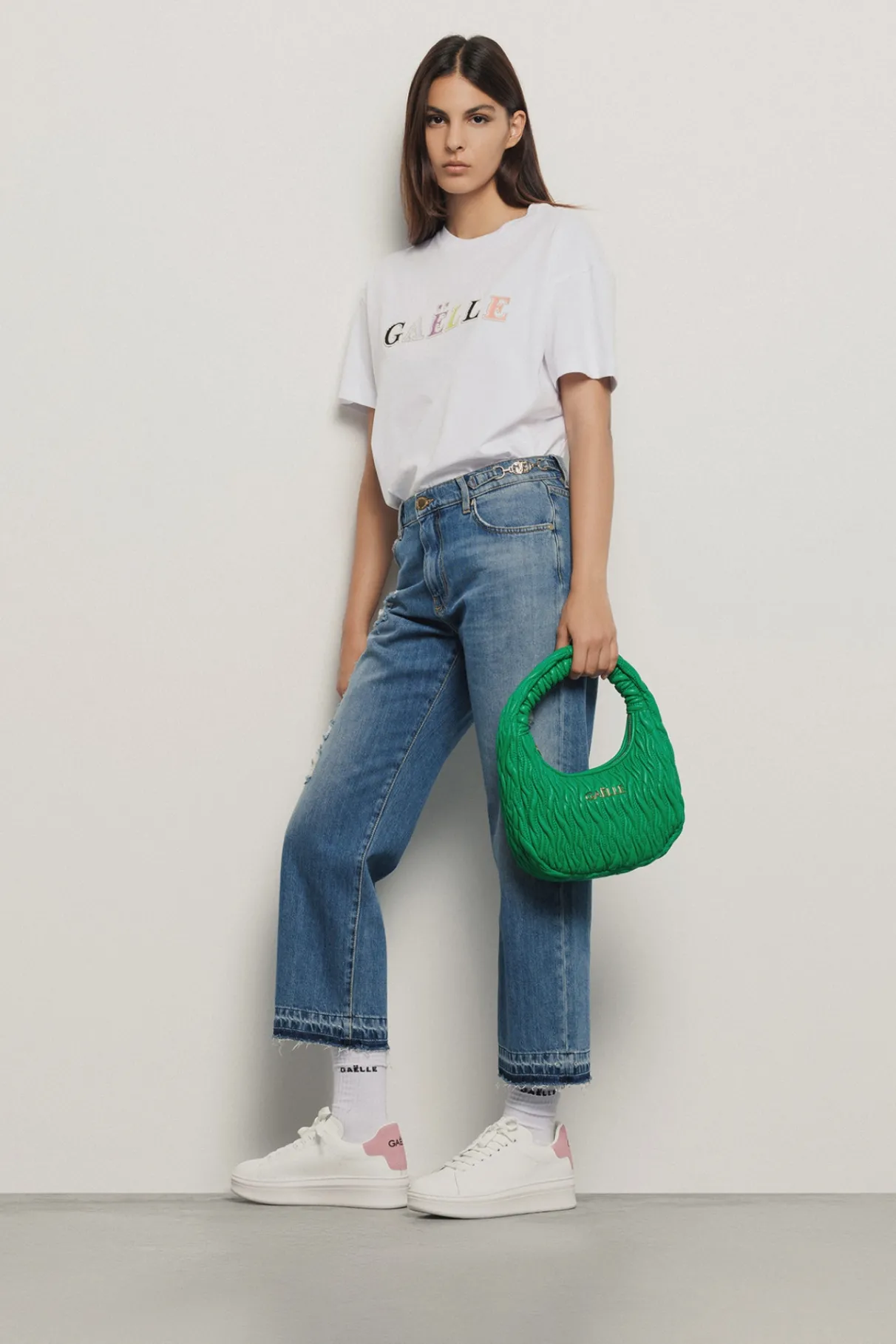 Pantaloni & Leggings|Denim^Gaëlle Pantalone carry over • - Paris Blu