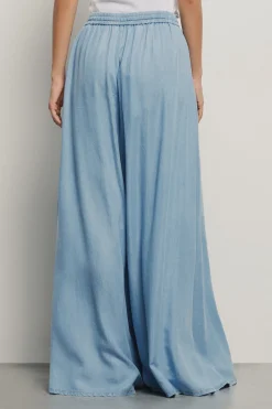 Pantaloni & Leggings|Denim^Gaëlle Pantalone palazzo ampio • - Paris Blu