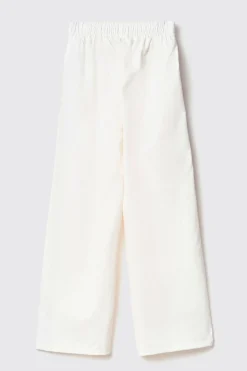 Pantaloni & Leggings^Gaëlle Pantalone palazzo con bande su fianchi e stampa • - Paris Bianco