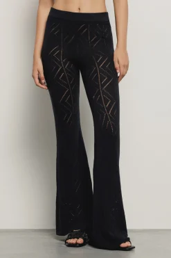 Pantaloni & Leggings^Gaëlle Pantalone punto mosso • - Paris Nero