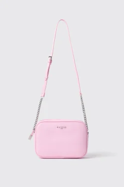 Borse A Mano^Gaëlle Reg camera bag con logo in metallo • - Paris Rosa