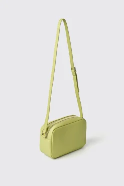 Borse A Mano|Borse Mini^Gaëlle Reg camera bag con logo in metallo • - Paris Lime