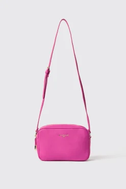 Borse A Mano^Gaëlle Reg camera bag con logo in metallo • - Paris Fucsia