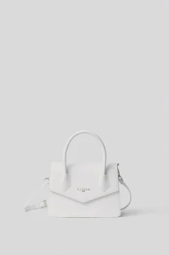 Borse A Mano^Gaëlle Reg hand bag con logo in metallo • - Paris Bianco
