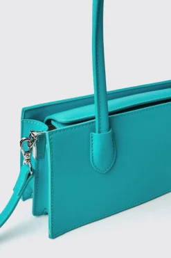 Borse A Mano|Borse A Tracolla^Gaëlle Reg shoulder strap con logo in metallo • - Paris Verde menta
