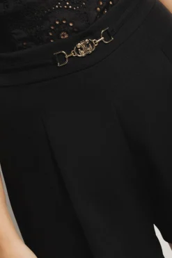 Gonne & Shorts^Gaëlle Short in cady con pinces sul davanti • - Paris Nero