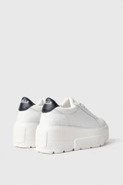 Sneakers^Gaëlle Sneakers addict plateau con logo sulla suola • - Paris Nero