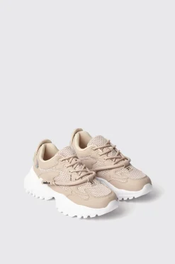 Sneakers^Gaëlle Sneakers runner in mesh con stopper logato in rubber • - Paris Safari