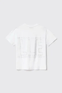 T-Shirt^Gaëlle T shirt in jersey paricollo con strass • - Paris Bianco
