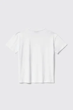 T-Shirt^Gaëlle T shirt jersey paricollo con maxi stampa • - Paris Bianco