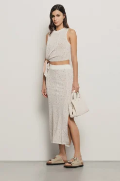 Top|Maglieria^Gaëlle Top in maglieria • - Paris Off white