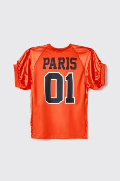 T-Shirt^Gaëlle T-shirt scollo a v • - Paris Arancio